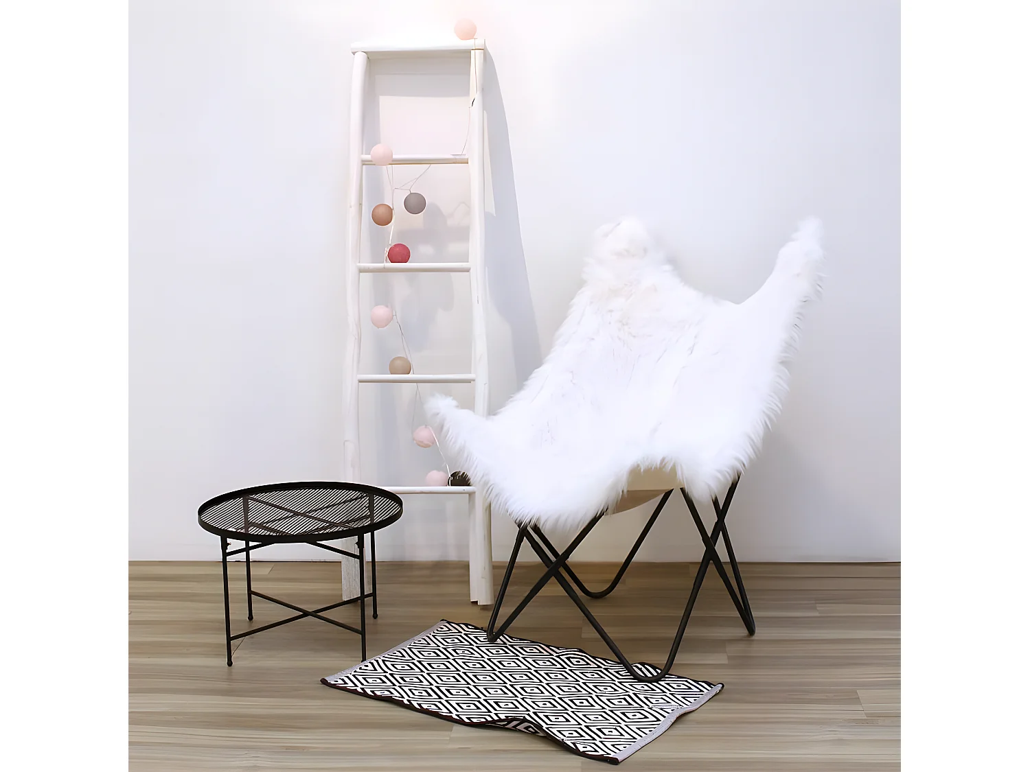 Guirlande Lumineuse à Led "10 Boules" 175cm Taupe