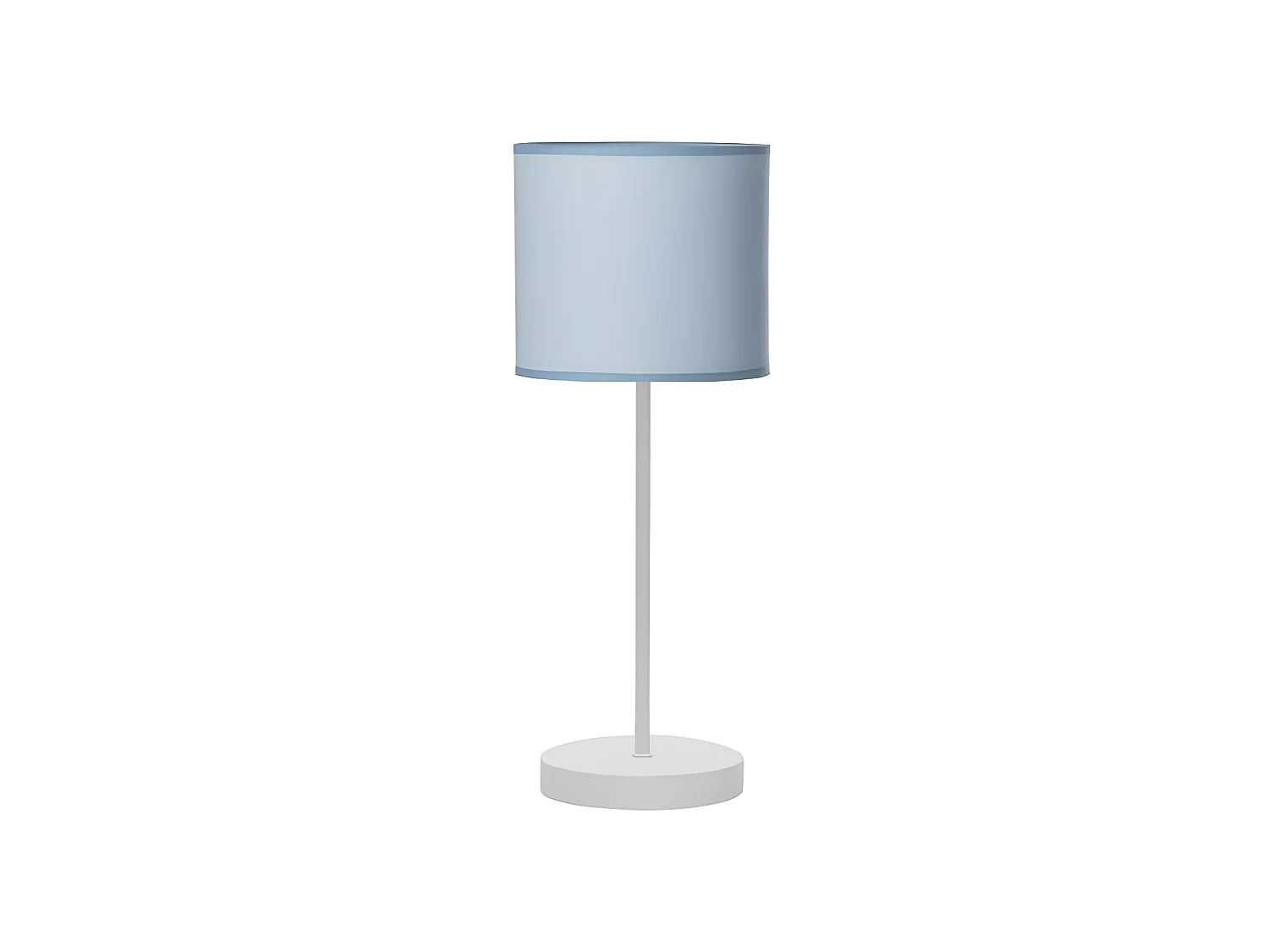 Lampe de table bleu/blanc modèle Ibor FABRILAMP