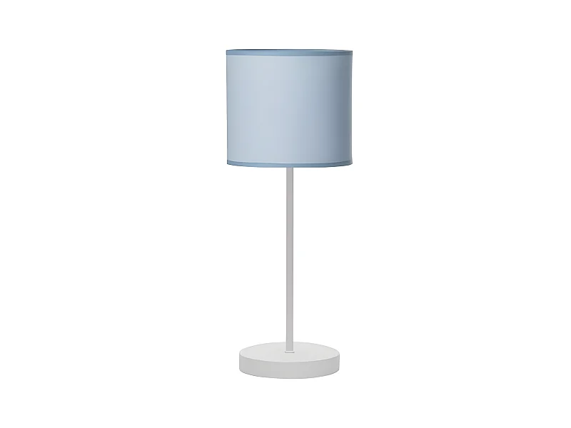Lampe de table bleu/blanc modèle Ibor FABRILAMP