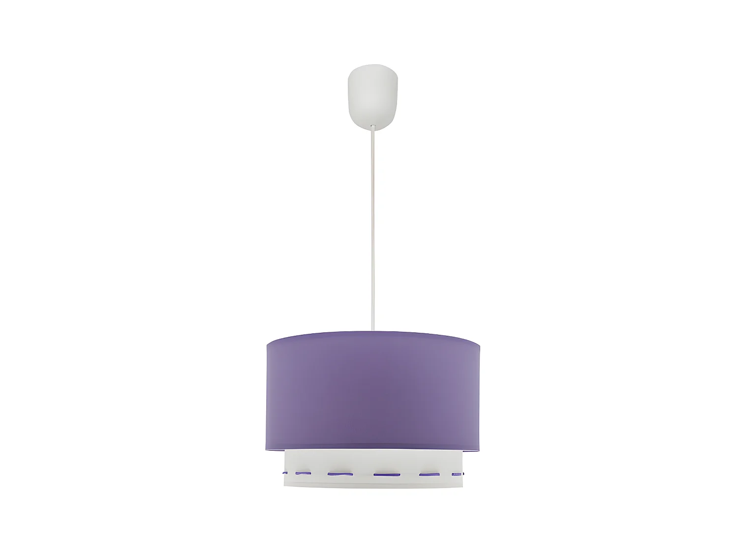 Lampada a sospensione Trazos 1xe27 Lilac 30d di FABRILAMP.
