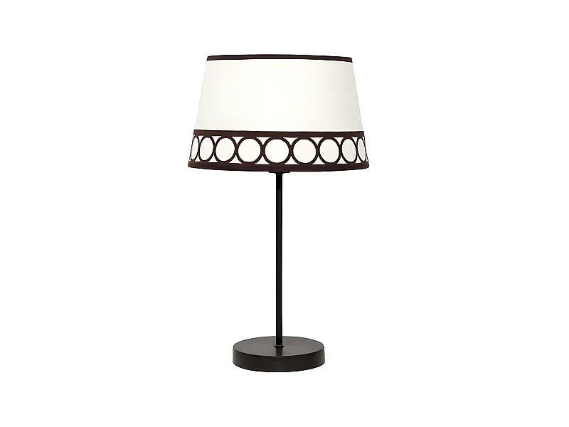 Lampada da tavolo Dalia 1xe14 Beis/marrone FABRILAMP.