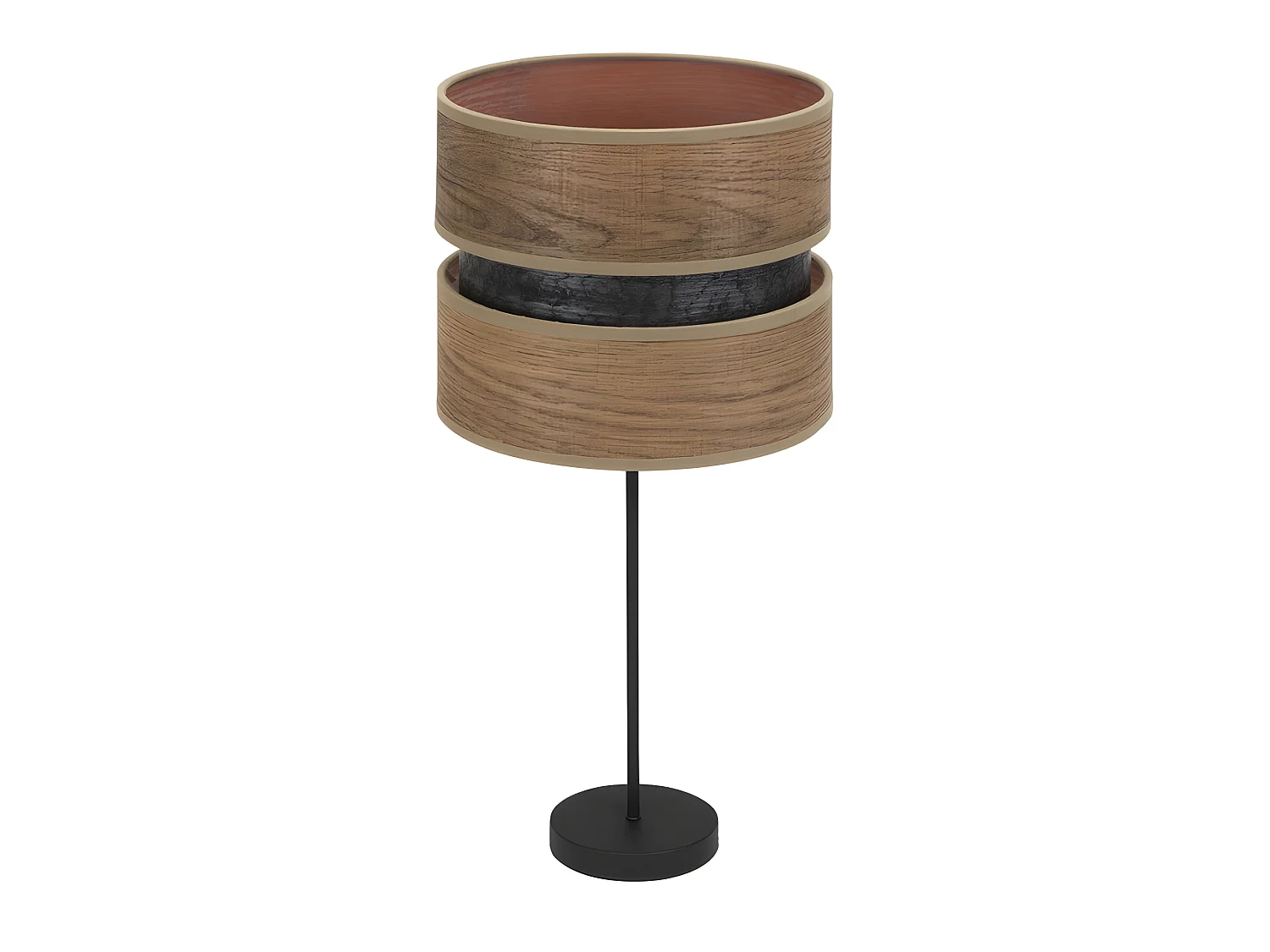 Modèle de bureau haut de gamme Colet Black avec écran FABRILAMP