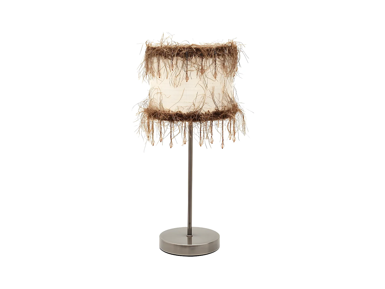 Fils de lampe de table 1xe27 Beis de FABRILAMP.