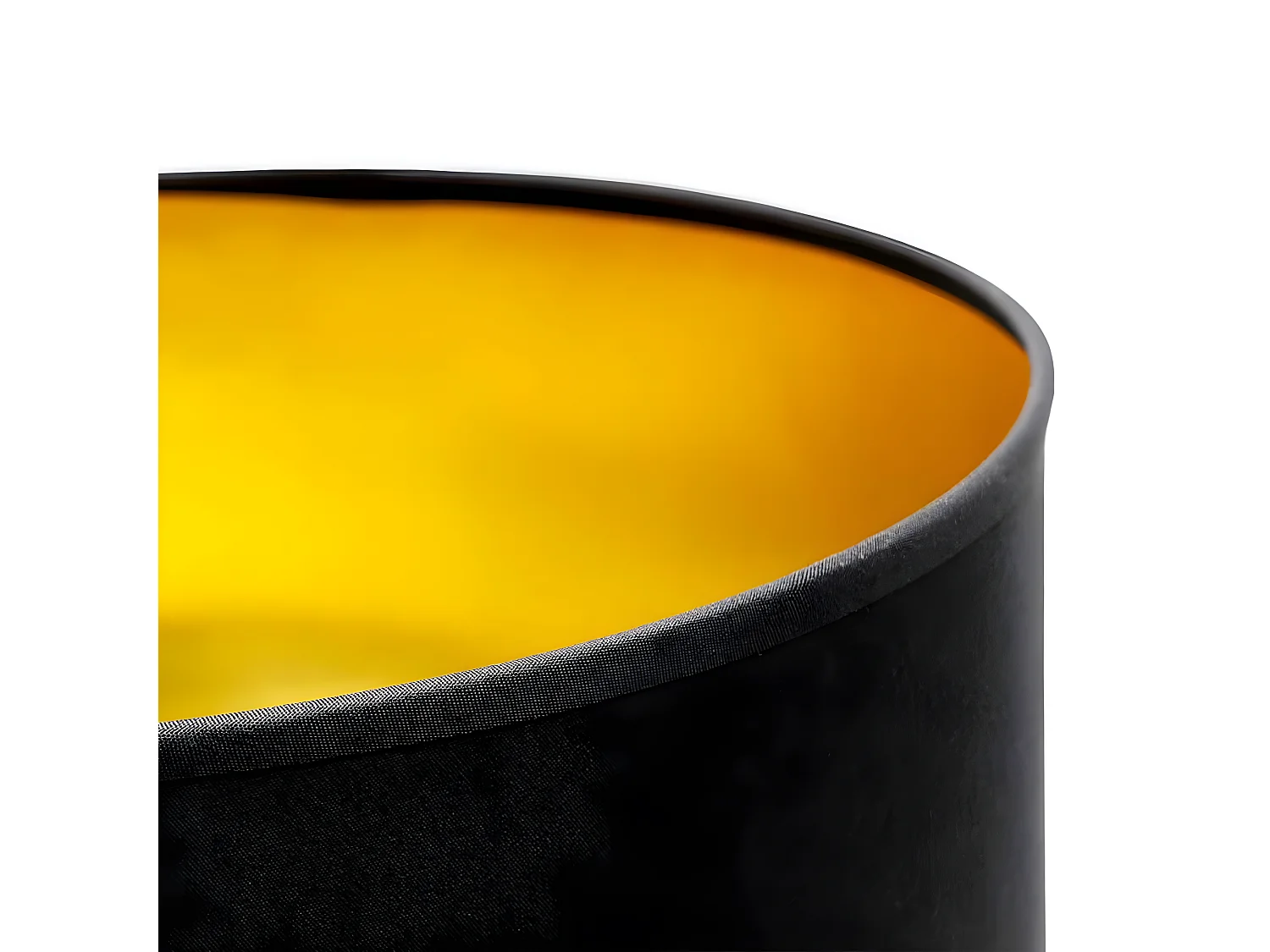 Modèle de table en céramique dorée ROA 1 FABRILAMP lumineuse