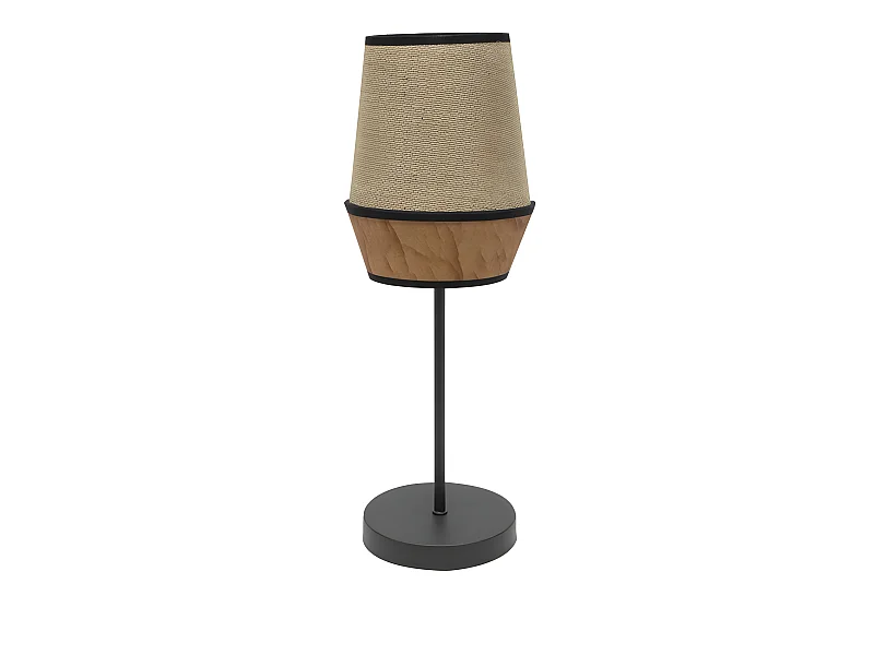 Bureau 1light xE14 modèle Bell Sack / marron FABRILAMP