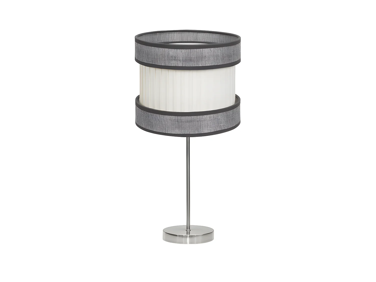 Modèle de bureau Home Nickel avec écran bicolore FABRILAMP