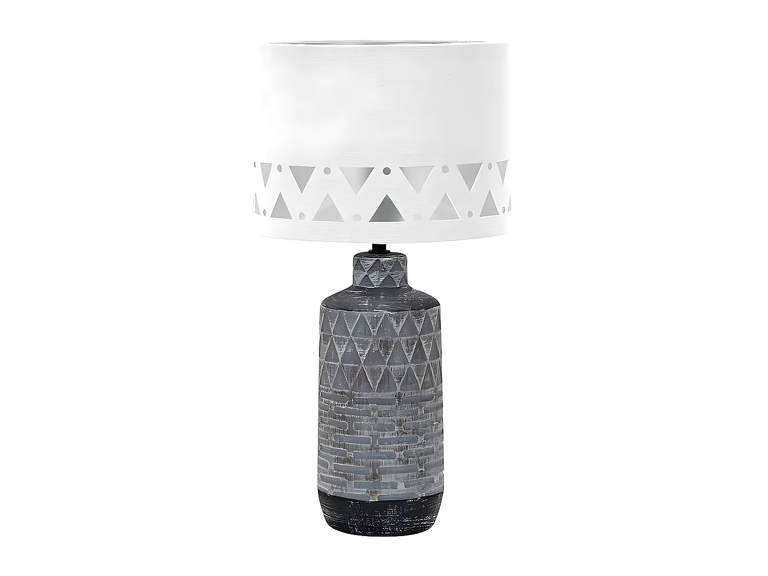 Couleur de bureau en céramique gris MOS 1 FABRILAMP clair