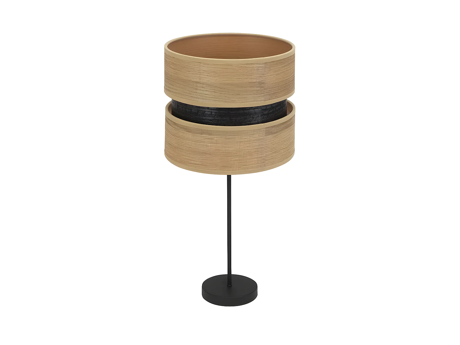 Modèle de table d'angle Colet Black FABRILAMP