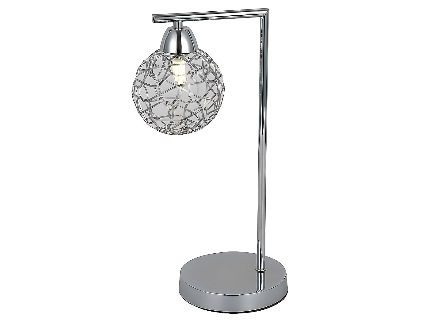 Modèle de bureau Chrome SPEKE d'une lumière FABRILAMP