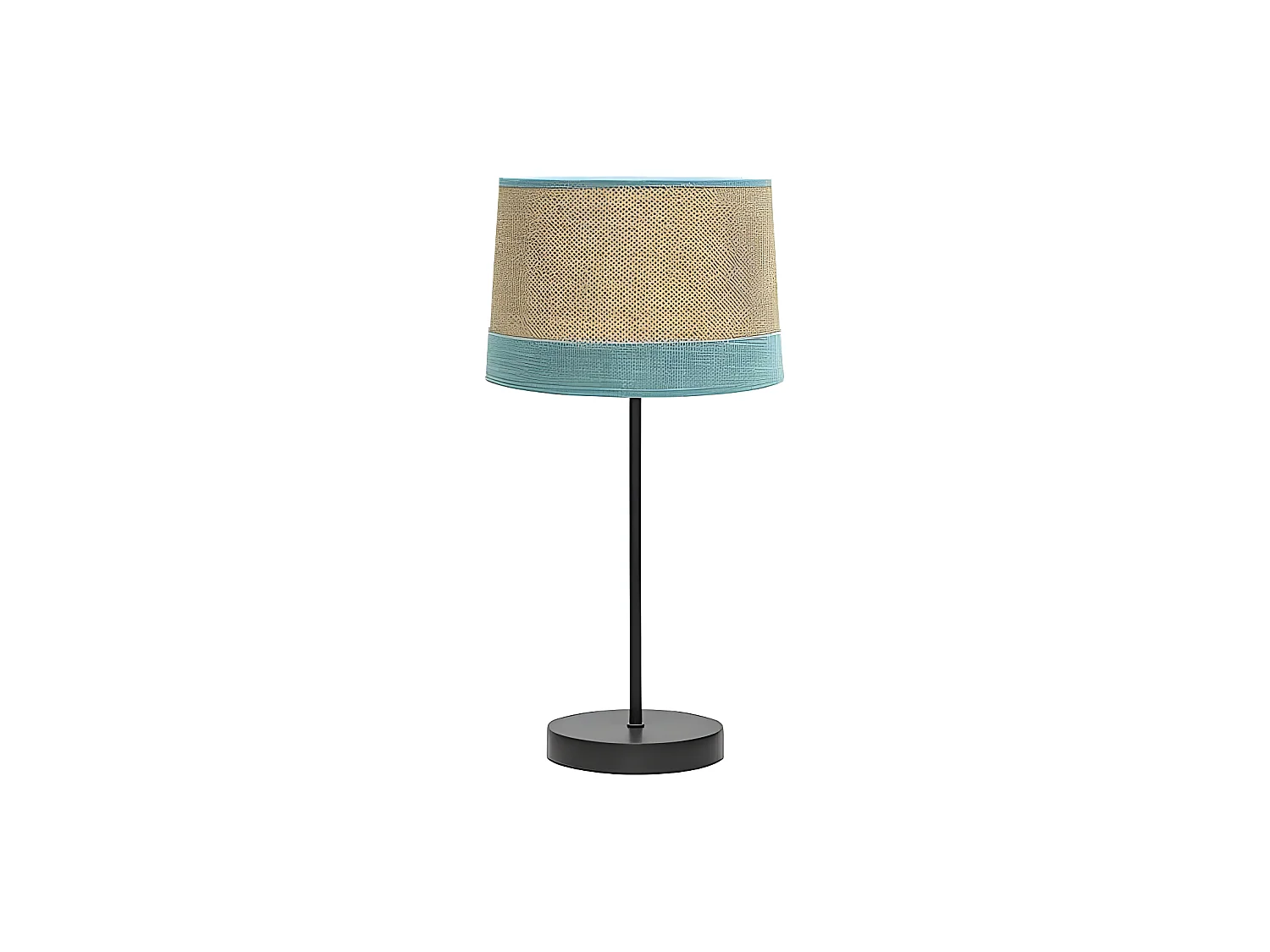 Bureau de la série Tietar de Saco avec détails turquoise FABRILAMP