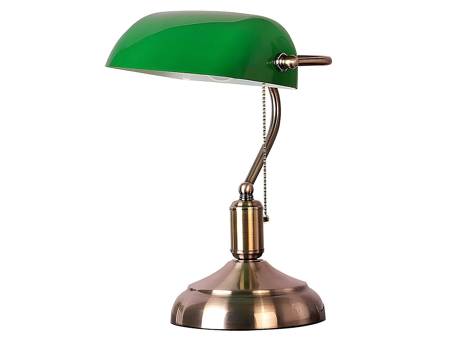 Desktop LAWYER 1 luce con schermo verde FABRILAMP