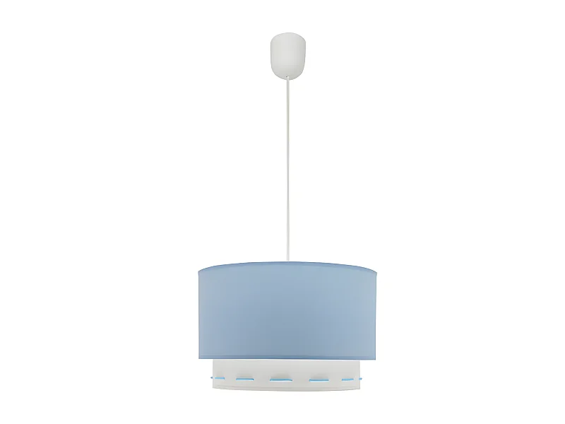 Plafonnier Lampe Strokes 1xe27 Celeste 30d FABRILAMP.