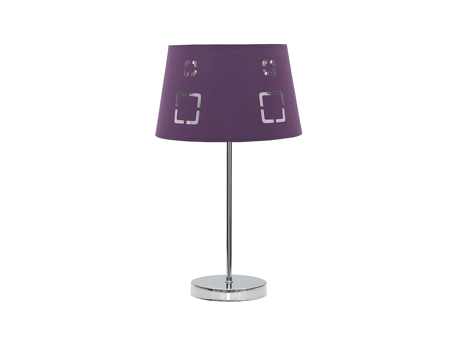 Lampe de table Celaya 1xe14 Eggplant FABRILAMP.