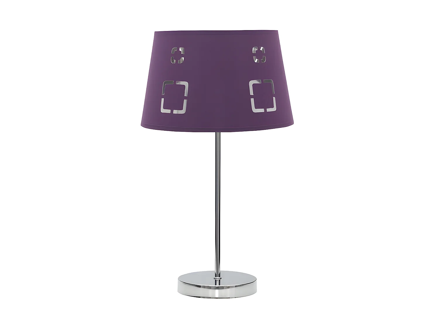 Lampe de table Celaya 1xe14 Eggplant FABRILAMP.