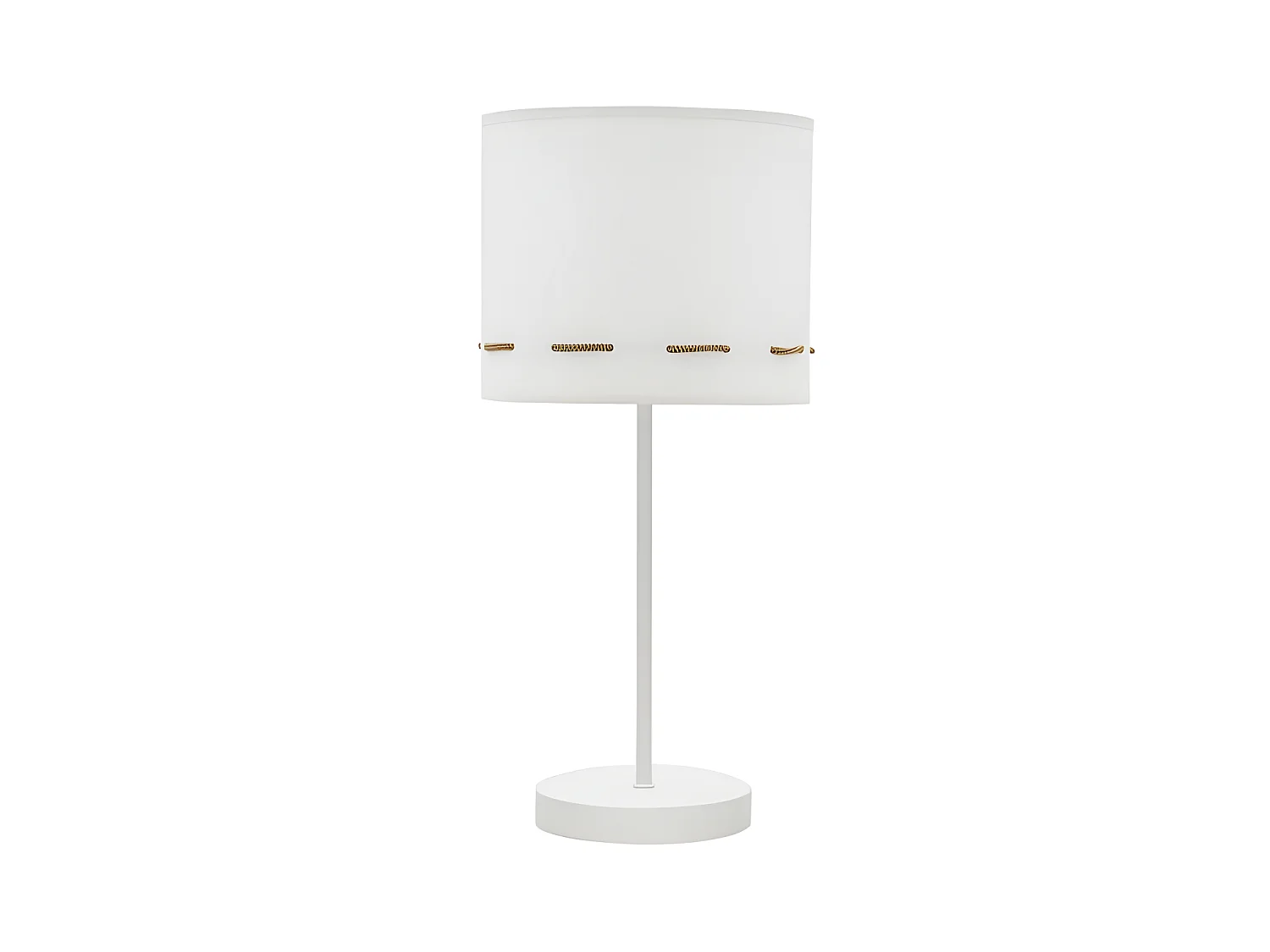 Traits de lampe de table 1xe14 Brun 17d FABRILAMP.