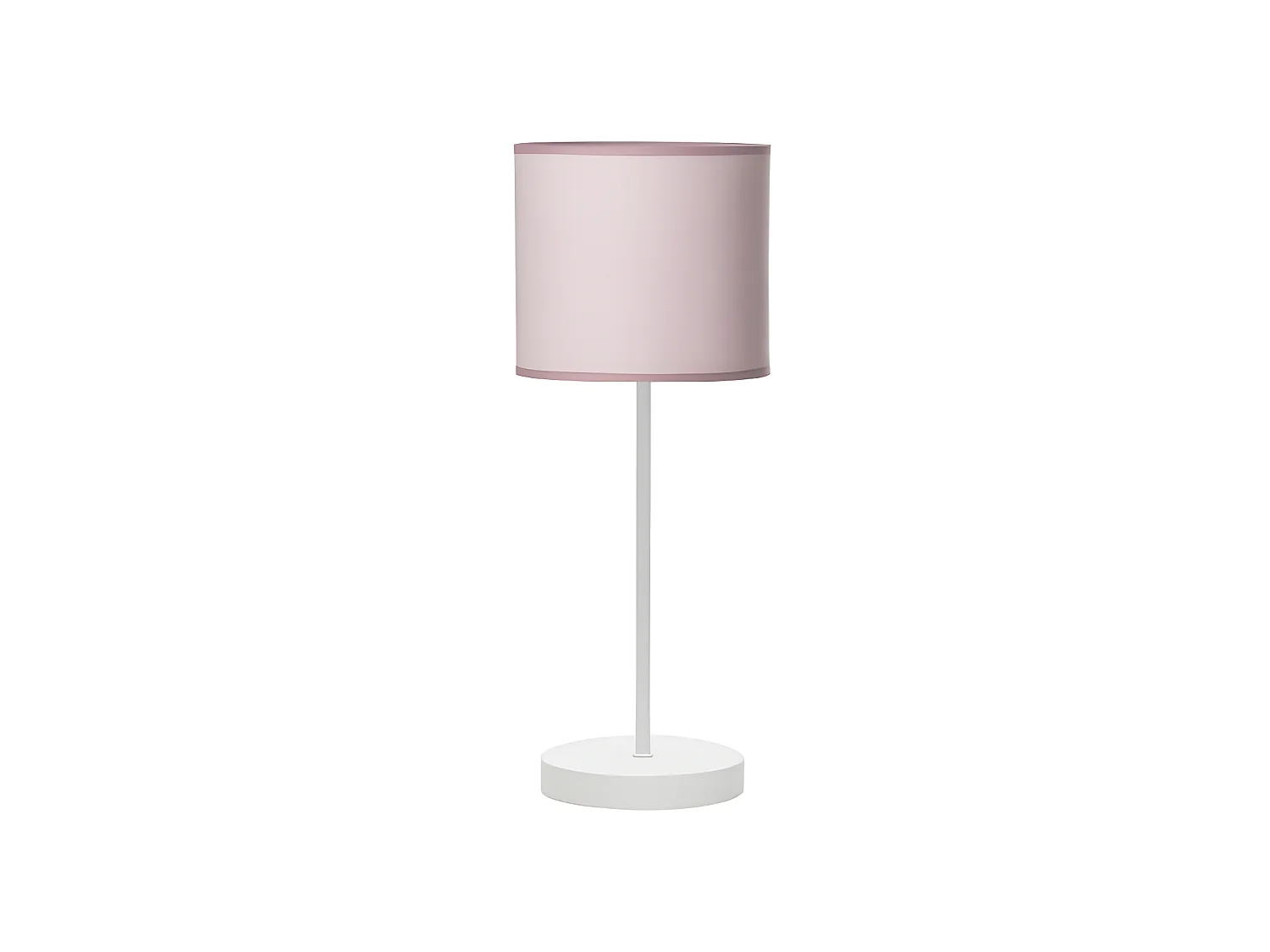 FABRILAMP de modèle IBOR rose/blanc de bureau
