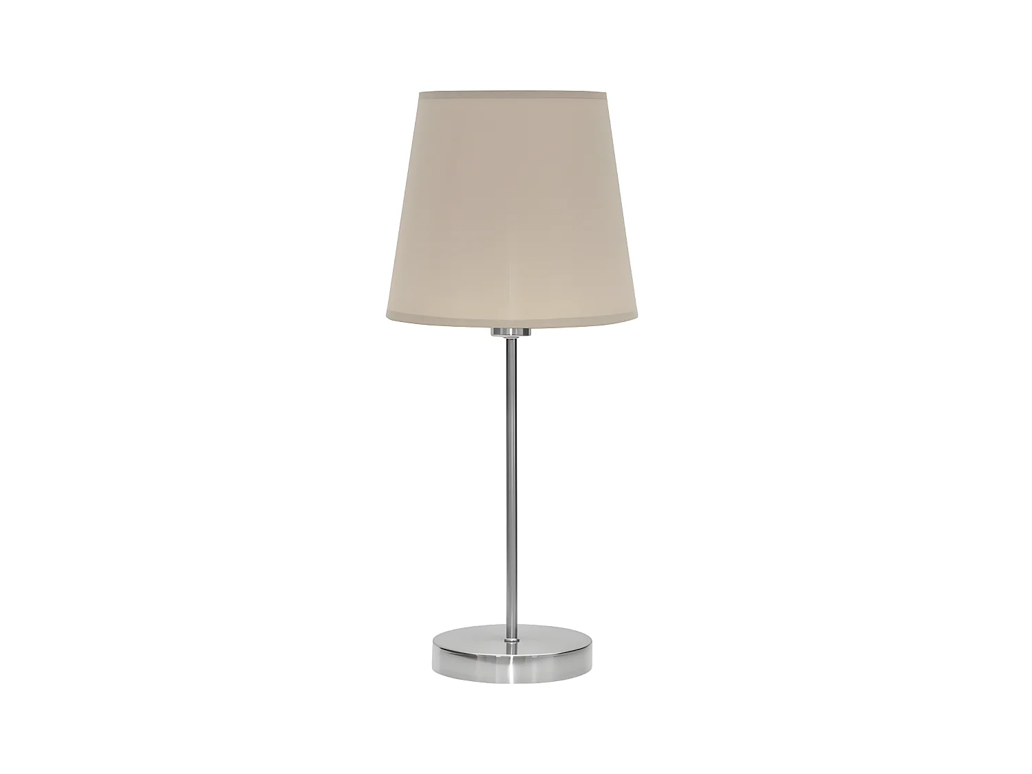 Lampe de table Maldives 1xe14 Nickel/Stone 20d FABRILAMP.