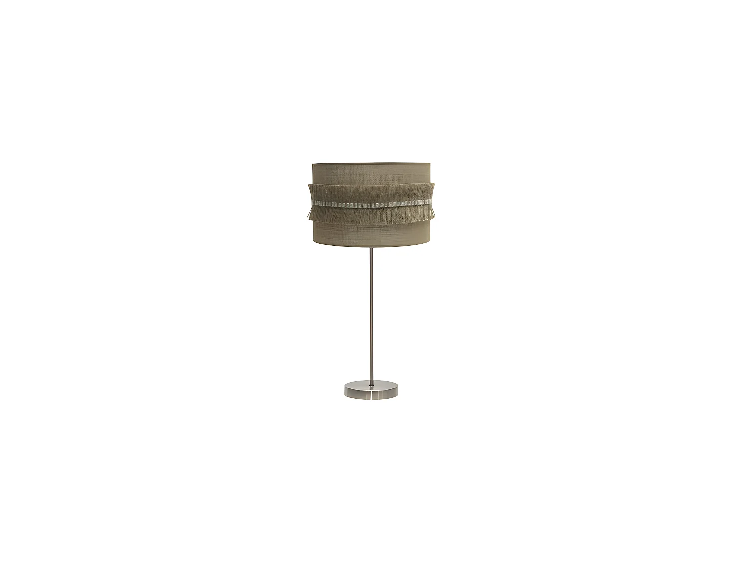 Grande lampe de table Kala modèle Finition cuir FABRILAMP