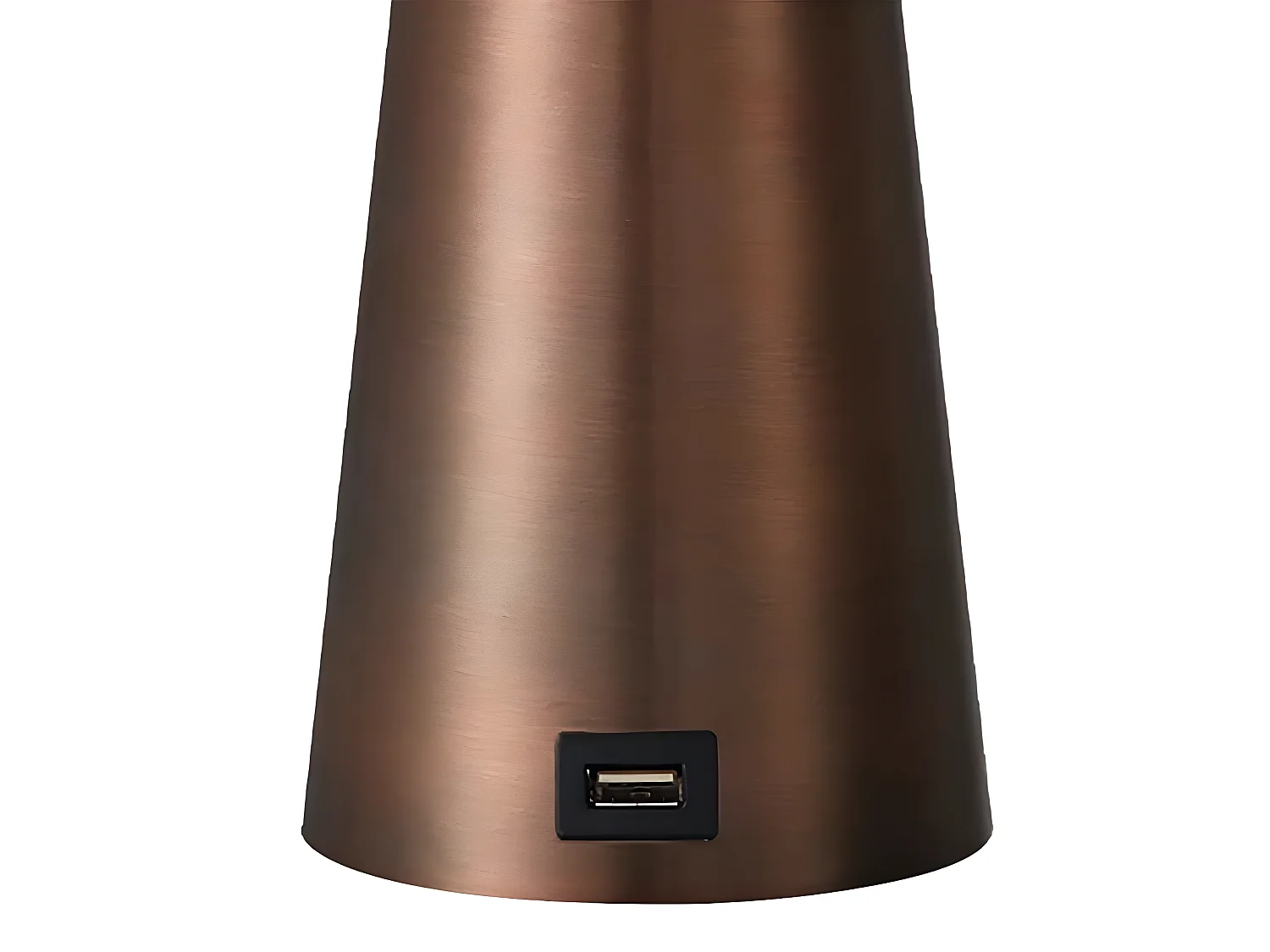 Novità in Desktop con porta USB modello PEARL marrone FABRILAMP