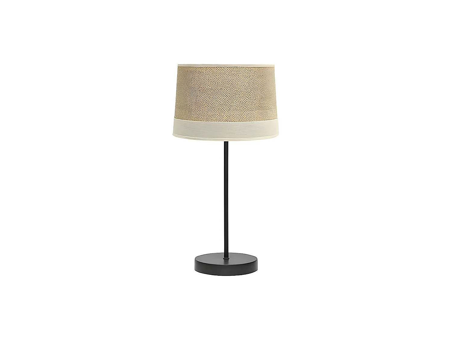 Lampe de table modèle Tietar Sack / beige FABRILAMP