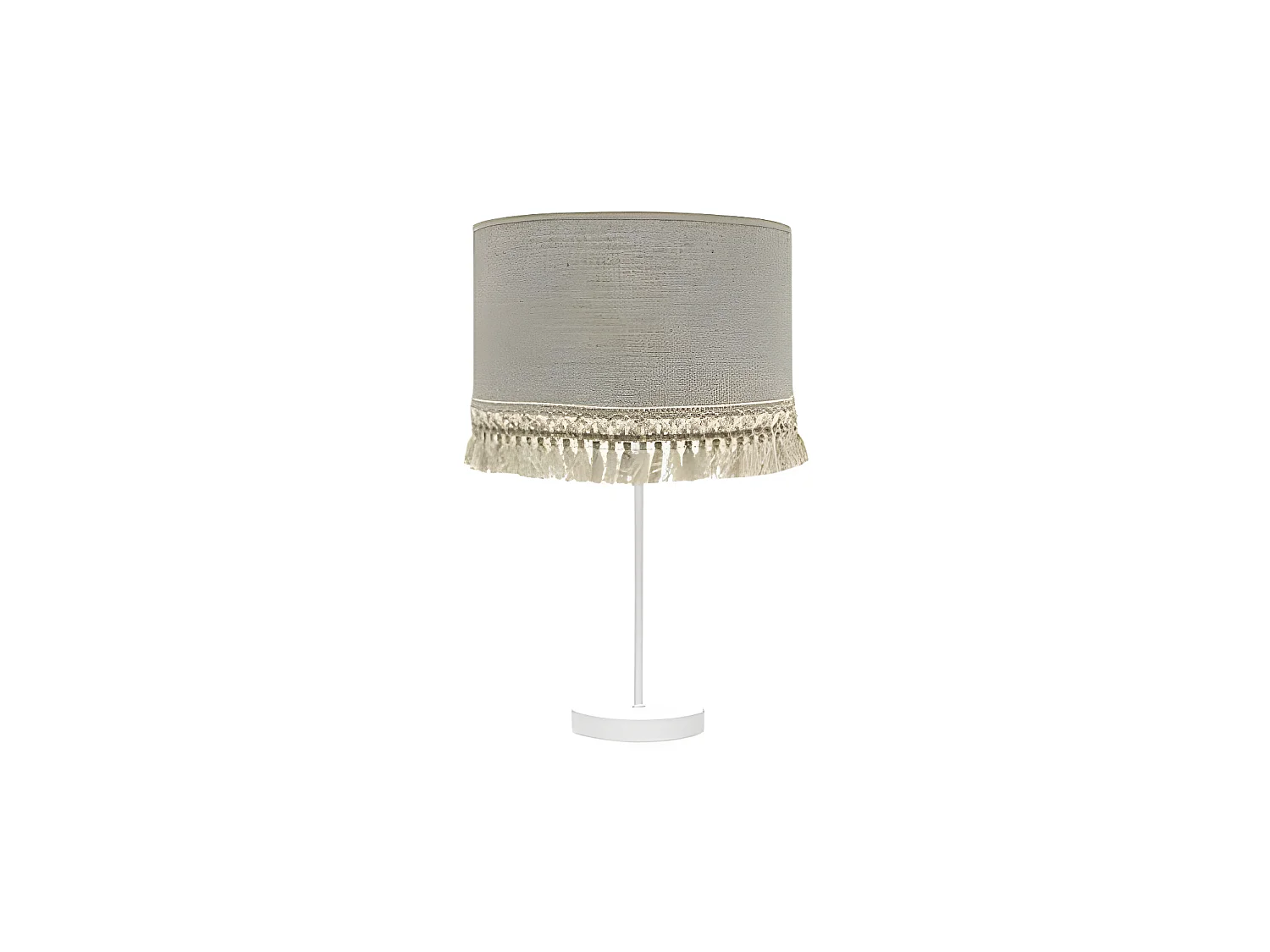 Modello da tavolo alto VERA FINISH Bianco/beige FABRILAMP