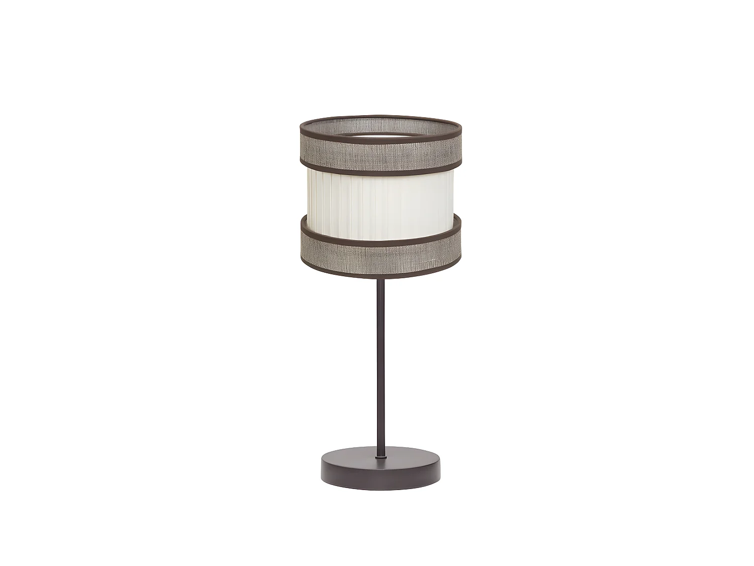 Modèle de bureau marron/beige Home small 1xe14 FABRILAMP