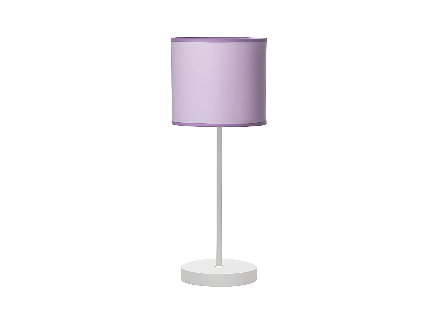 Bureau lilas et métal Blanc modèle Ibor 1light FABRILAMP