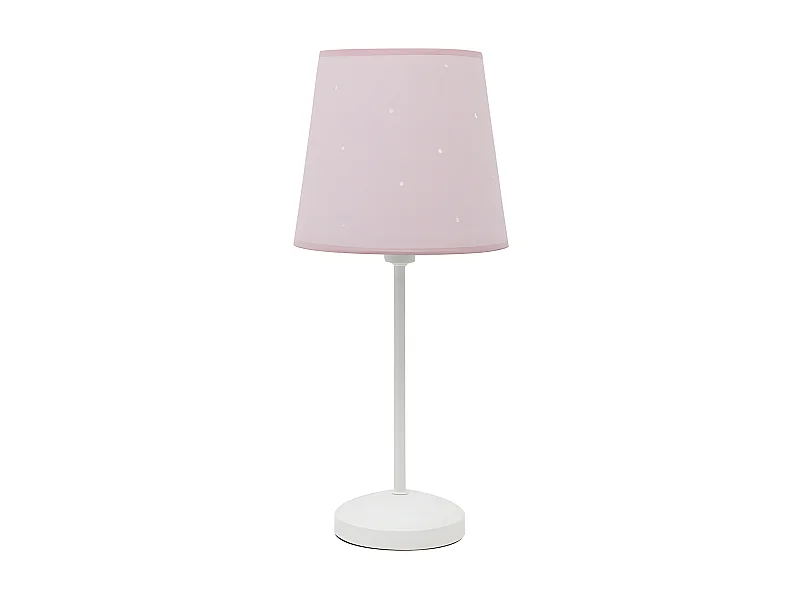 Conscience lampe de table 1xe14 Rose de FABRILAMP.