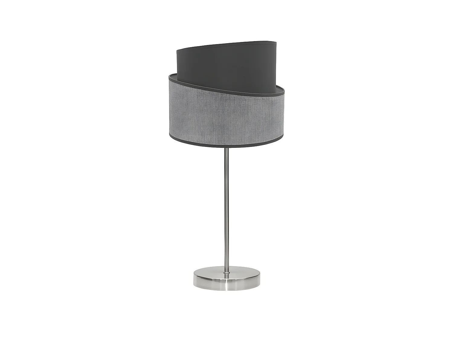 Modèle de bureau Hara petit 1xE14 Nickel / gris FABRILAMP