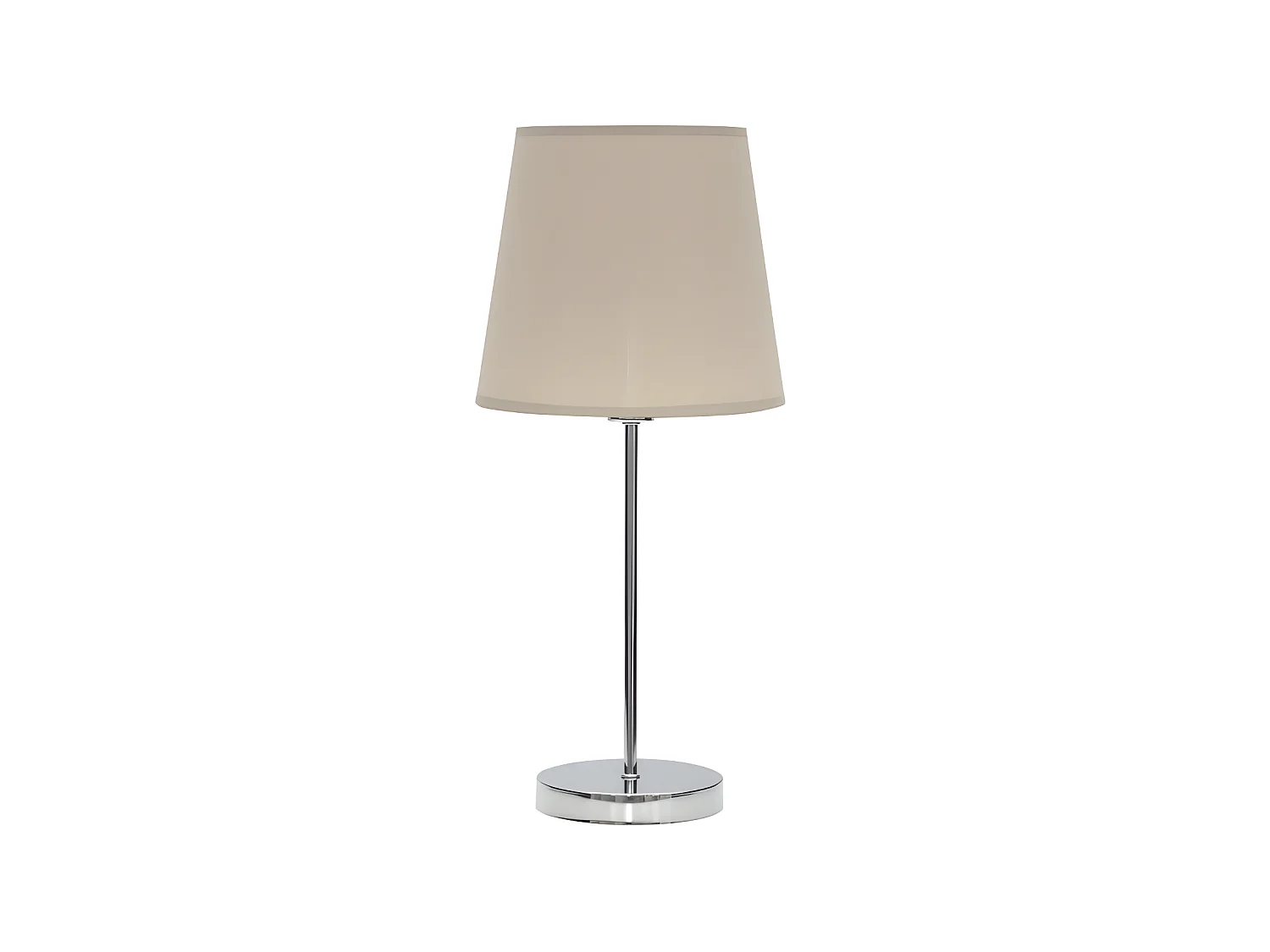 Lampe de table Maldives 1xe14 Chrome/Pierre 20d FABRILAMP.