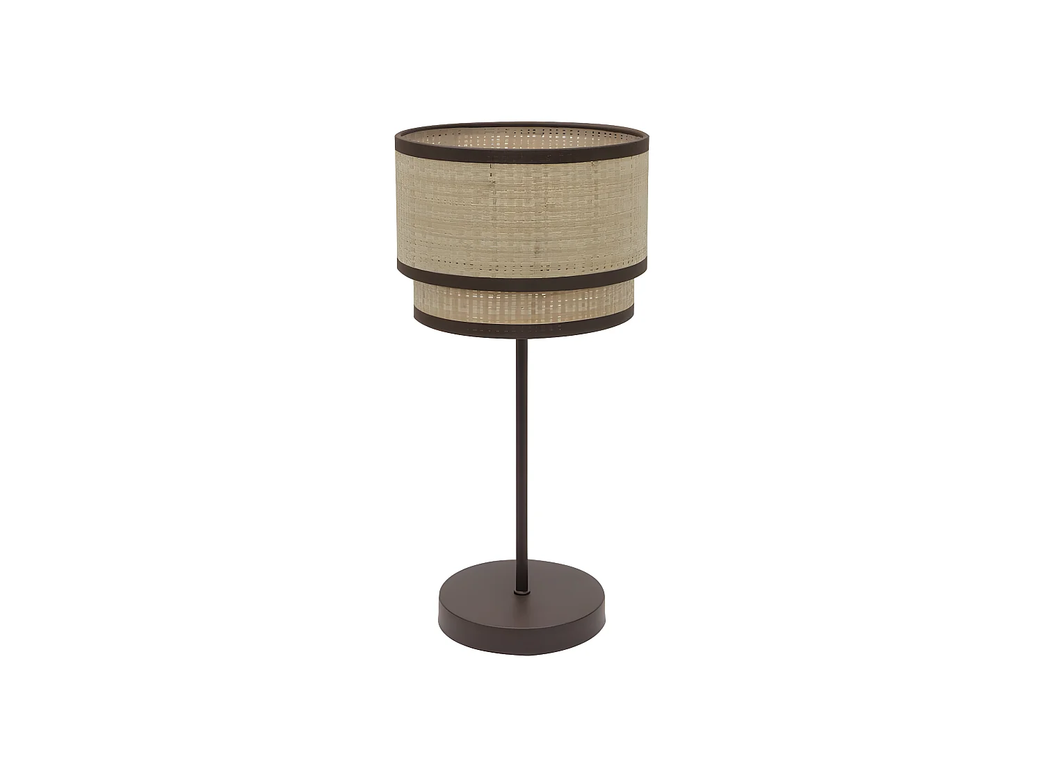Bureau haut avec écran modèle Roque marron FABRILAMP