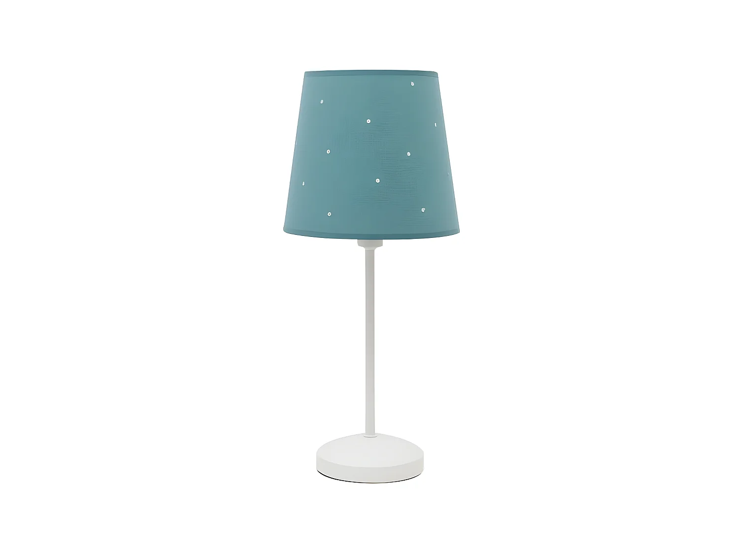Conscience lampe de table 1xe14 Turquoise FABRILAMP.