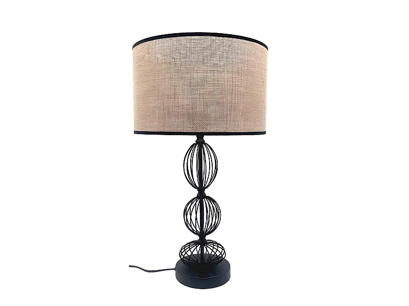 Desktop con schermo modello FIONN Black FABRILAMP