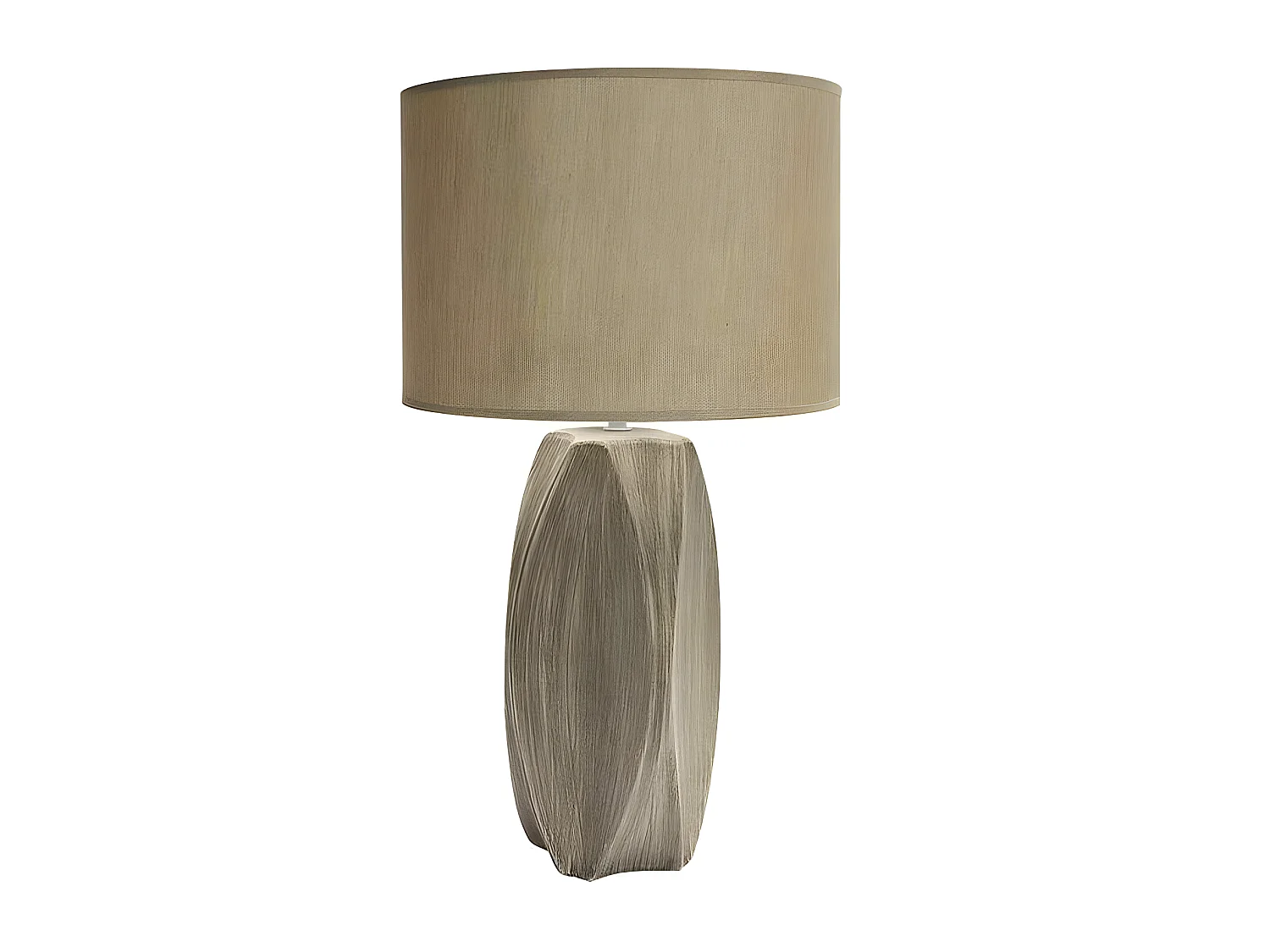 Ceramica modèle de table COX couleur sable FABRILAMP