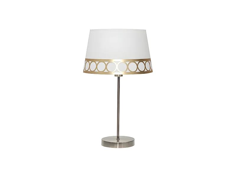 Lampada da tavolo Dalia 1xe14 Bianco / oro FABRILAMP.
