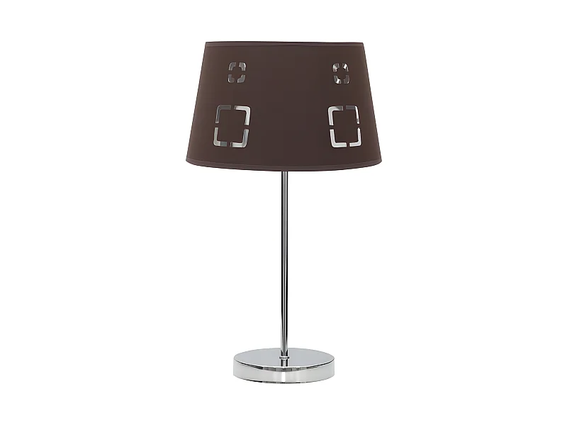Lampada Sobremesa Celaya 1xe14 Marrone di FABRILAMP.