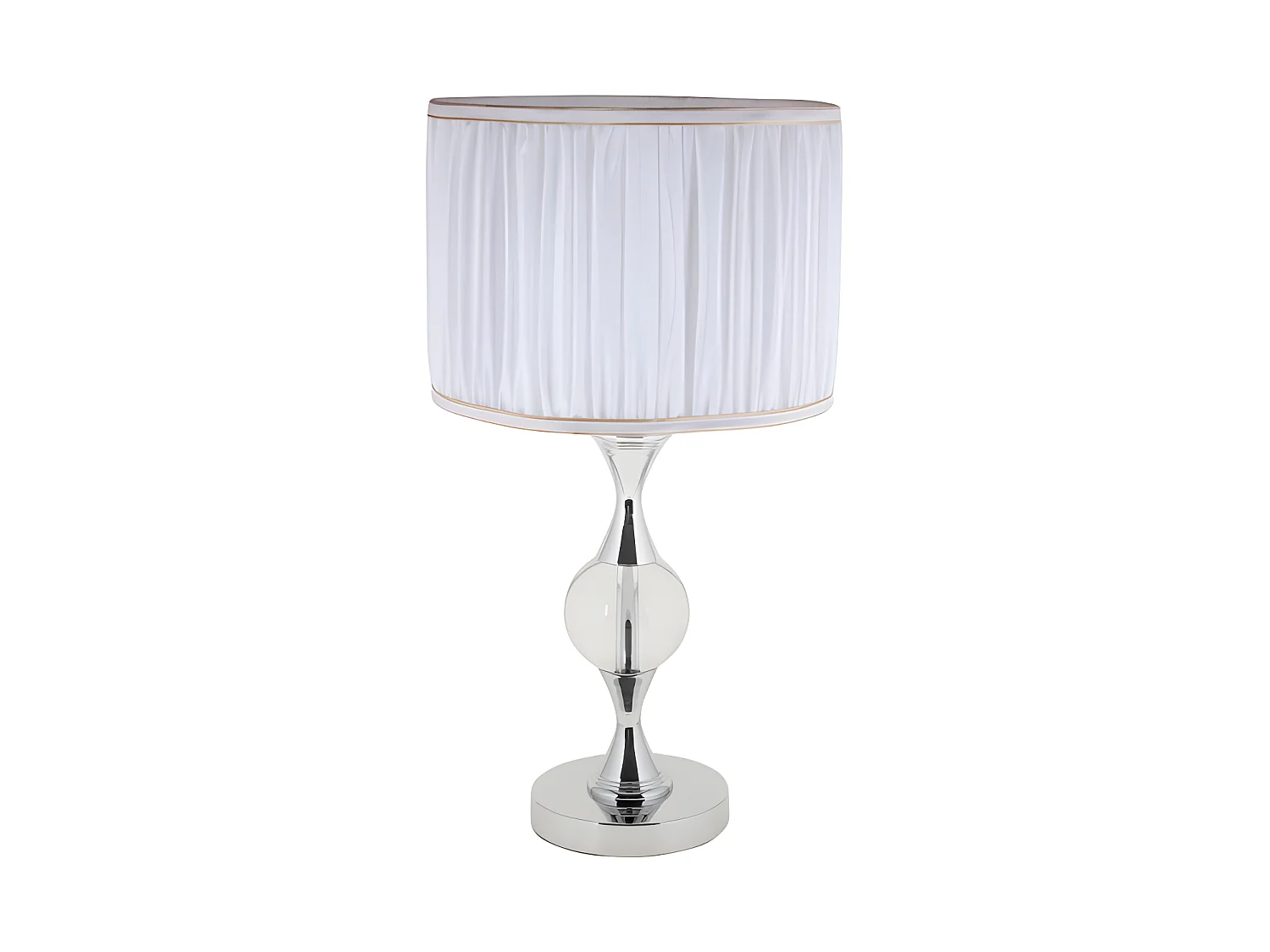 Amarante Lampada da Tavolo 1xe27 Cromo 57x30d FABRILAMP.