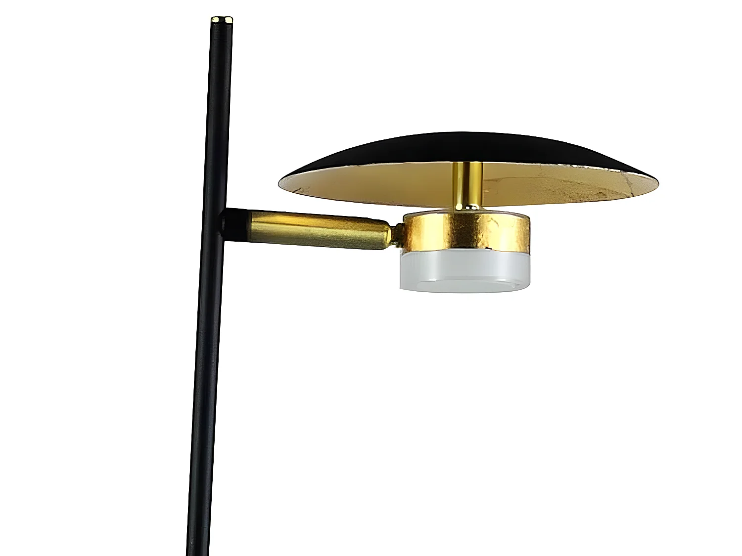 Bureau LED à deux lumières CAPE TOWN noir FABRILAMP