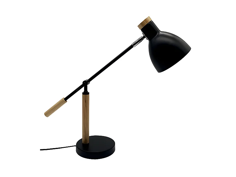 Flexo 1 modèle léger Biel Black/beech FABRILAMP