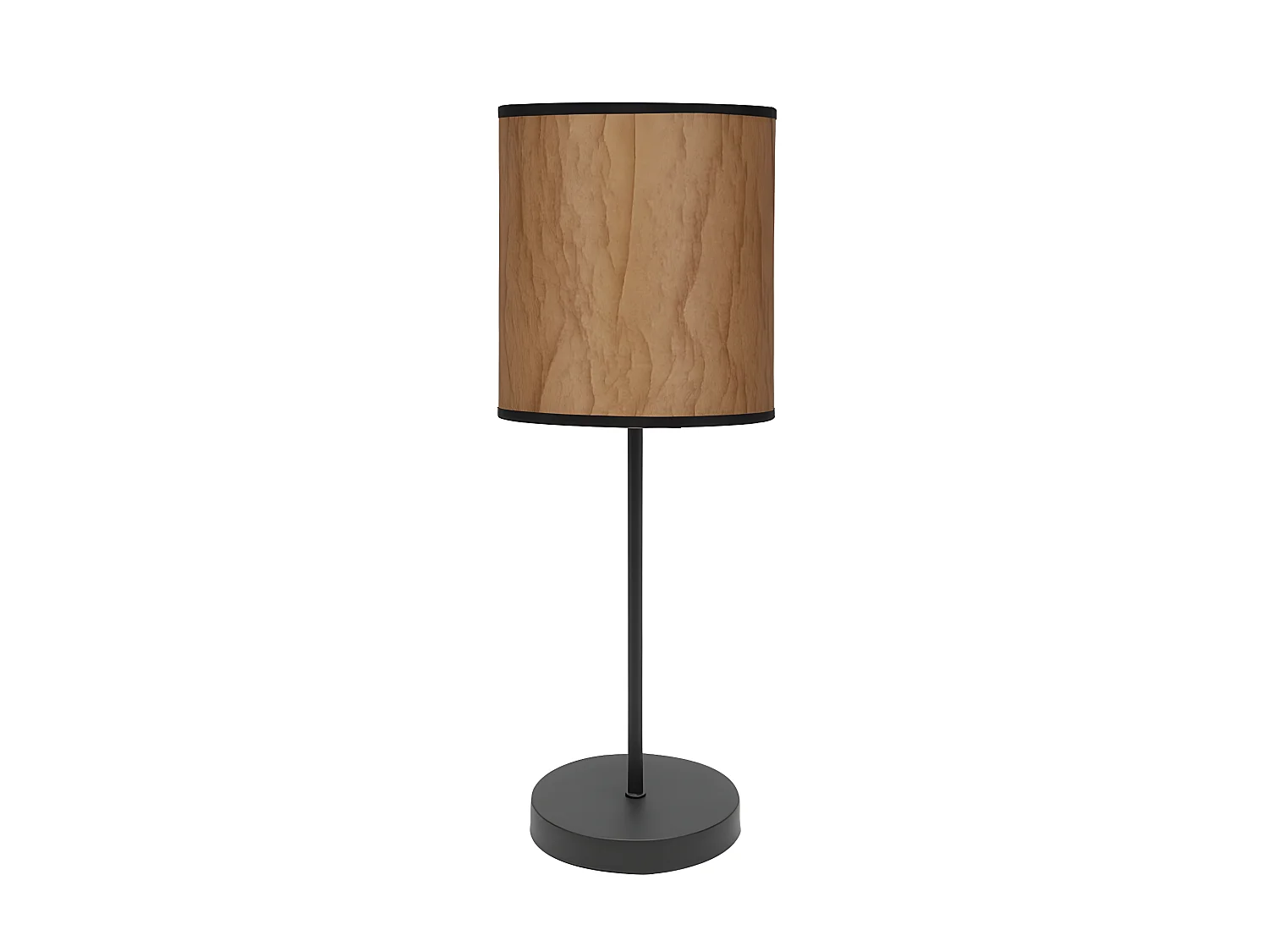 Modèle de bureau Papyrus 1 parchemin clair / noir FABRILAMP
