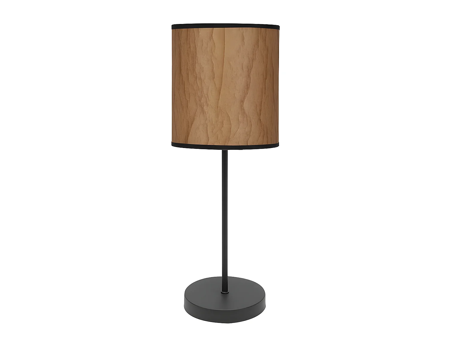 Modèle de bureau Papyrus 1 parchemin clair / noir FABRILAMP