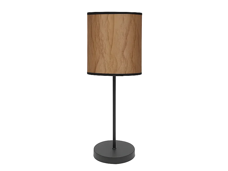 Modèle de bureau Papyrus 1 parchemin clair / noir FABRILAMP