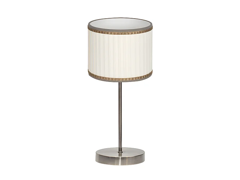 Scrivania con schermo modello SOPRANO Pelle / beige FABRILAMP