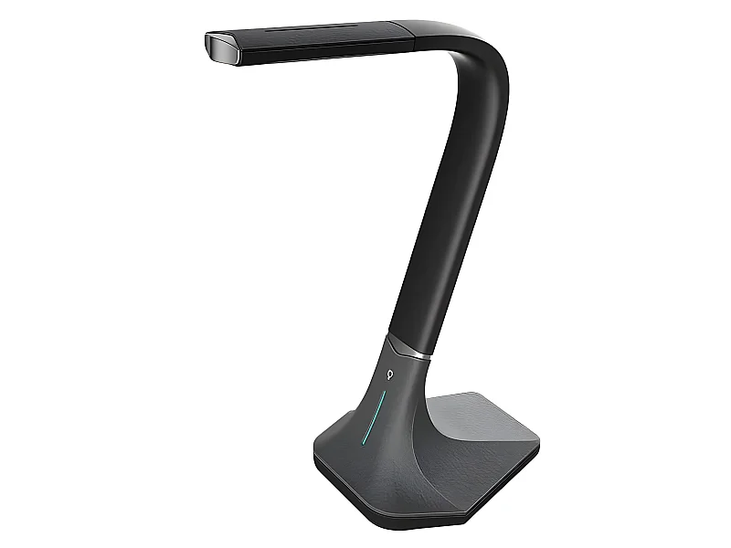 Flexo andalucita in nero, 5 colori x 3 intensità 7w FABRILAMP