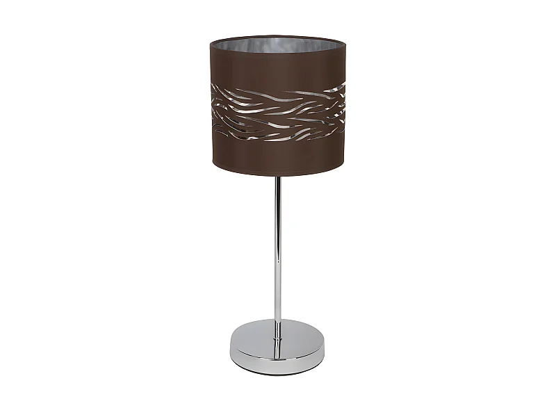 Desktop NIEBLA a 1 luce con display in metallo FABRILAMP