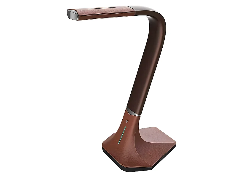 Flexo serie Andalucita 7w marrone 5 colori x 3 intensi. Tocca FABRILAMP