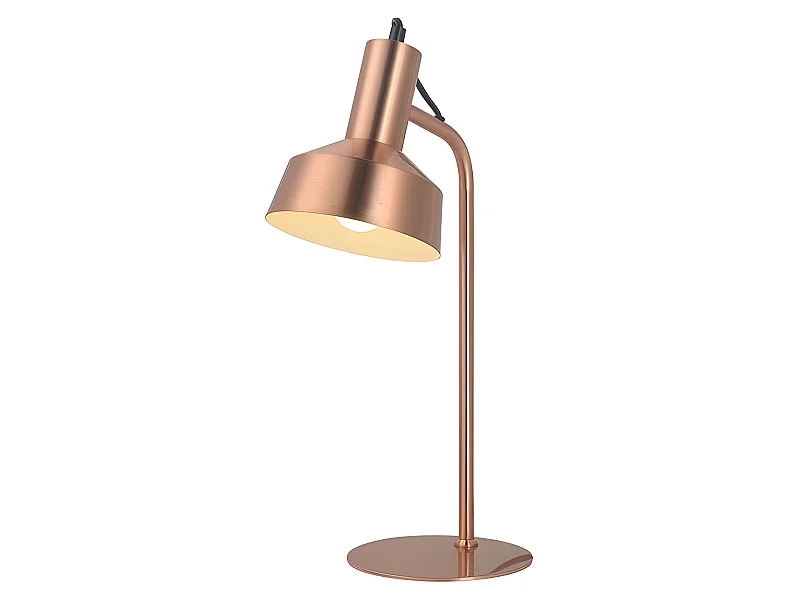 Sobremesa Color Cobre Modelo Leana Con Pantalla Metalica