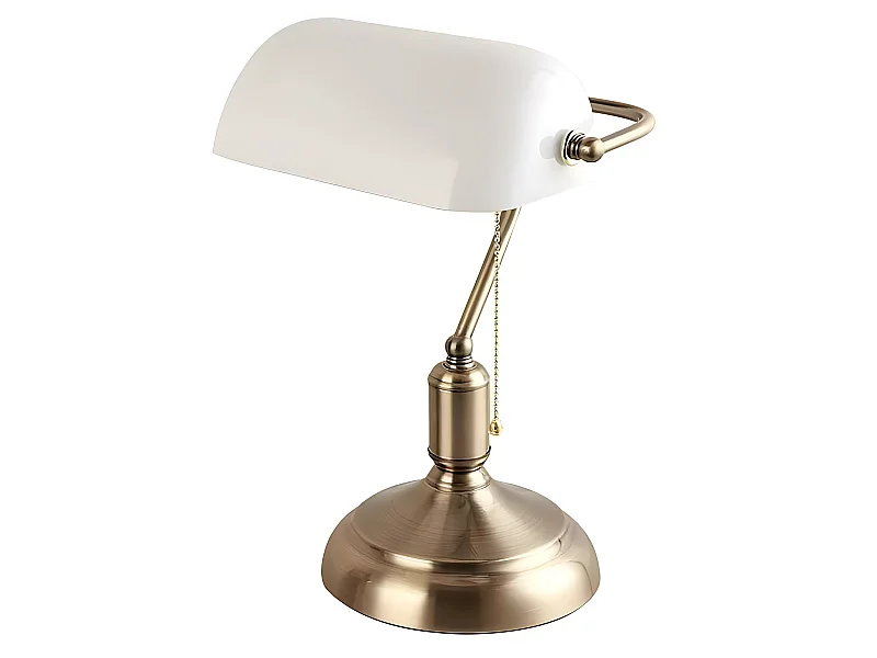 Sobremesa Modelo Abogado Blanca De 1 Luz