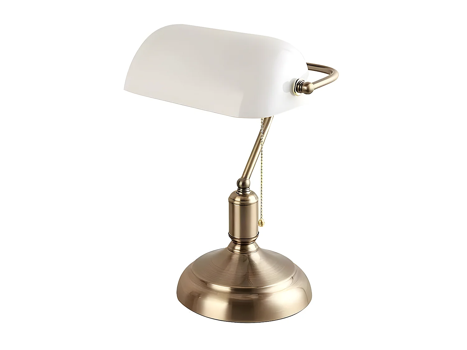 Modèle de bureau LAWYER blanc 1 FABRILAMP lumineux