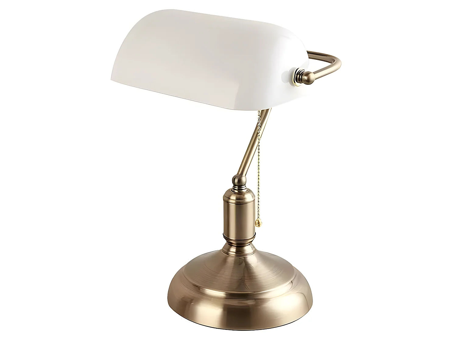 Sobremesa Modelo Abogado Blanca De 1 Luz